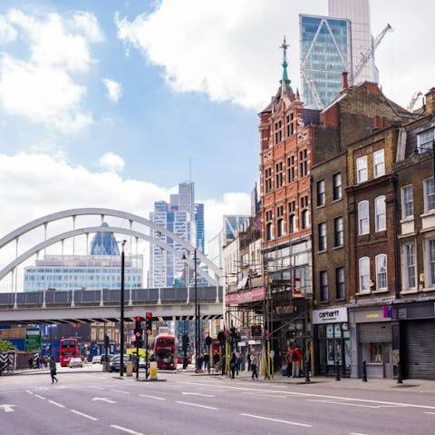 Experience the vibrant heart of East London  