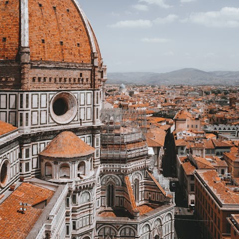 Stay in the heart of Florence, surrounded by top attractions
