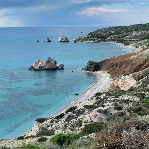 Explore the southern Cypriot coastline or spend the day at one of Paphos's beautiful beaches