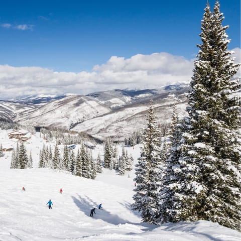 Stay in Steamboat Springs – your home is just a ten-minute walk from the ski mountain's gondola
