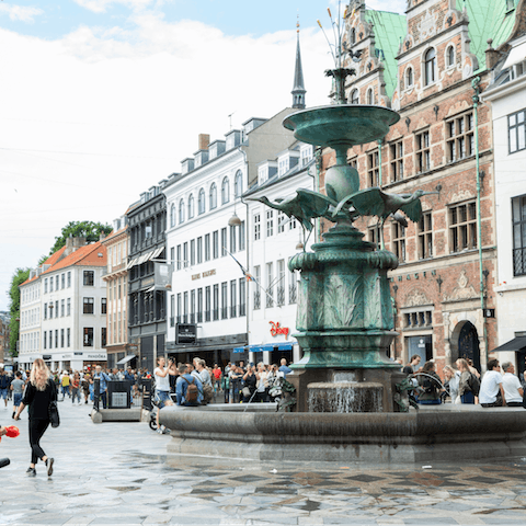 Flash the cash in Strøget with a shopping spree, it's right on your doorstep 