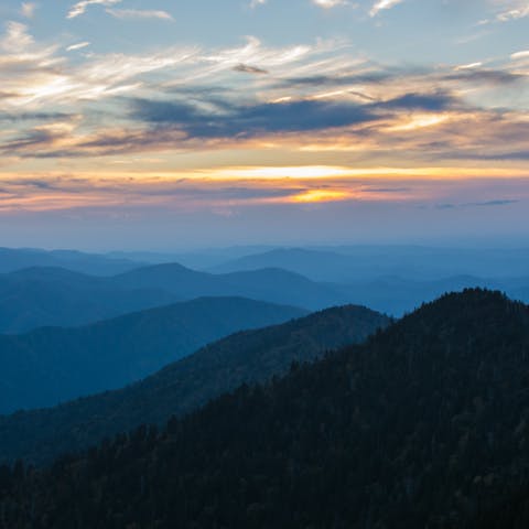 Lace up your hiking boots and explore the Smoky Mountains National Park
