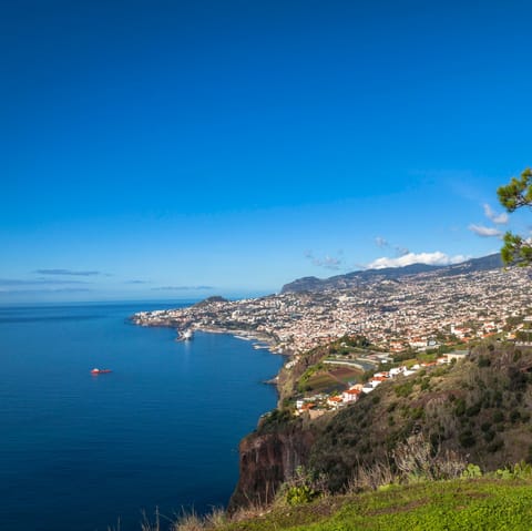 Discover the harbour, gardens and Madeira wine cellars of Funchal, one of Europe's most picturesque capitals