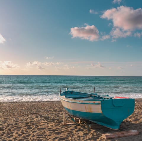 Take a sunny stroll to the coast and find some stunning sandy beaches