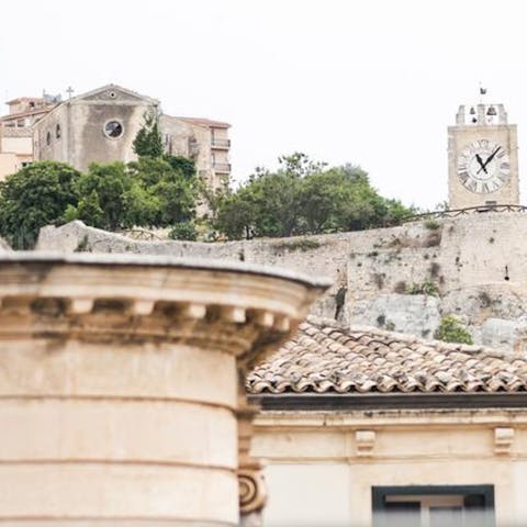 Take in the views over Modica's wonderful architecture