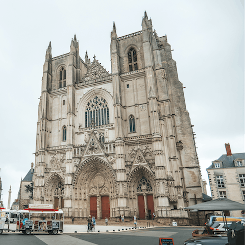 Get out and about in Nantes, an artsy city on the banks of the Loire with a flamboyant Gothic cathedral 