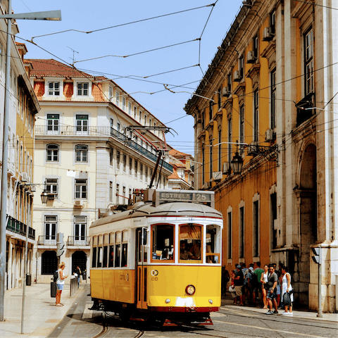 Enjoy your location at the very heart of Old Lisbon 