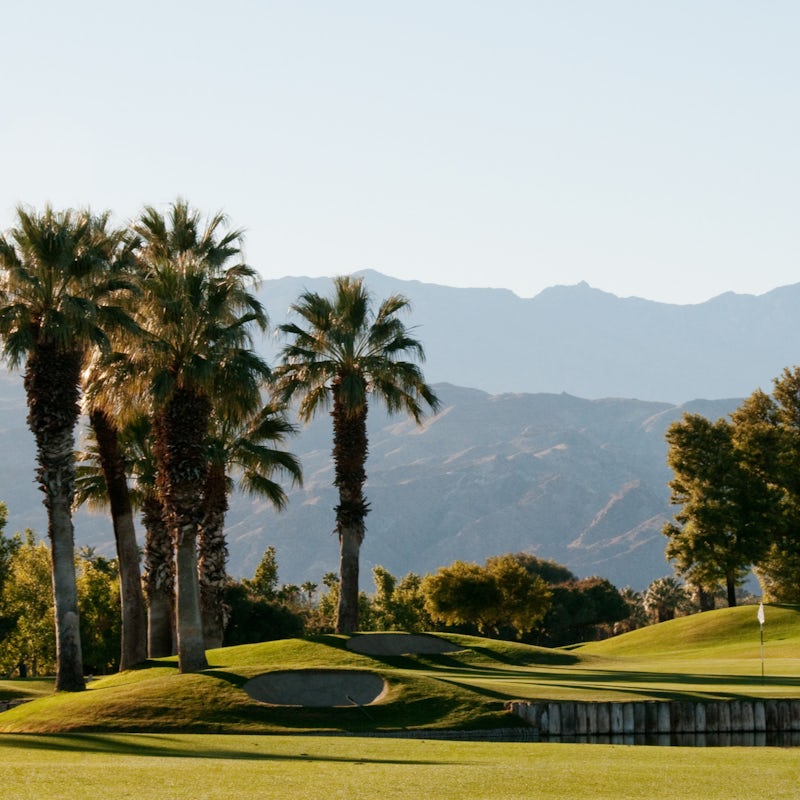 Practice your swing on one of La Quinta's superb gold courses