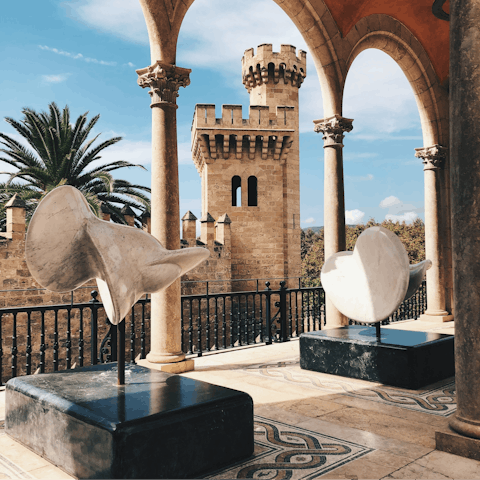 Explore the island's culture and history in its charming capital of Palma,  a short drive away