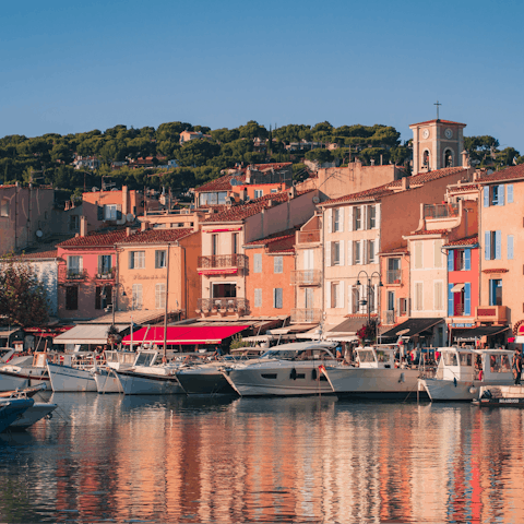 Explore beautiful Cassis – it's only a twenty-minute drive