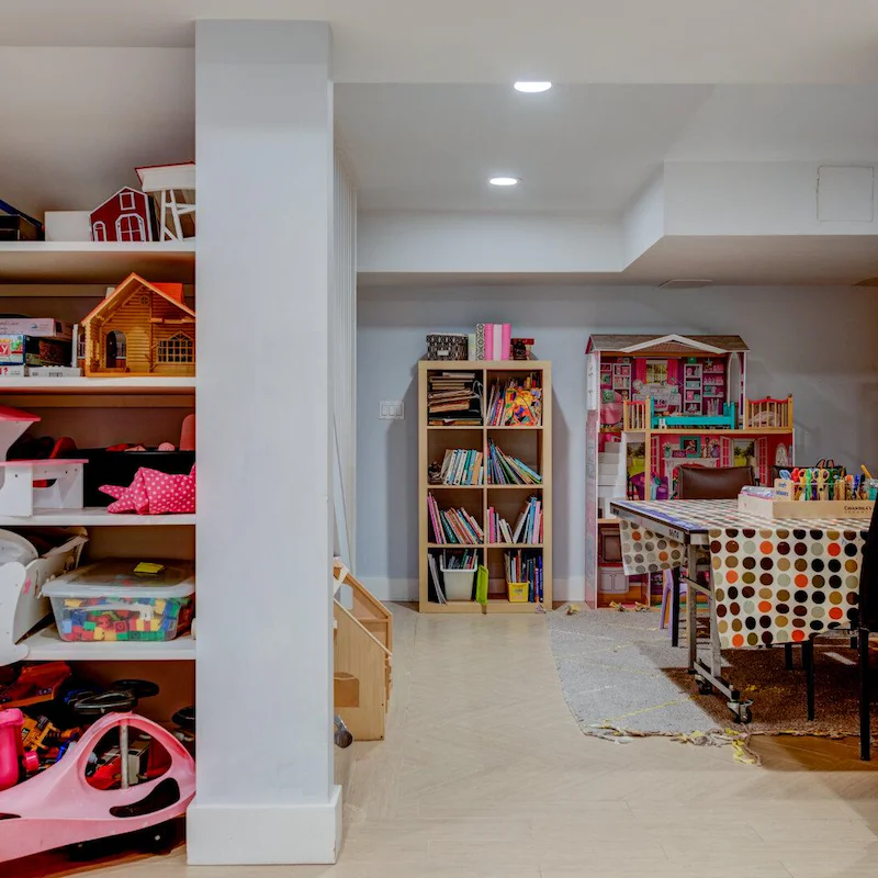 Keep the kids entertained in the colourful activity room
