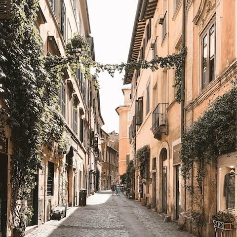 Explore Rome from Parione and be within walking distance of the city's main sights