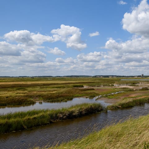 Roam the miles of trails on Orford Ness, a quick ferry ride away