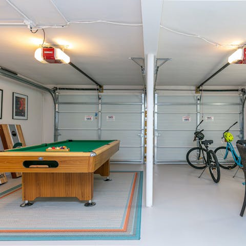 Kick back with some pool in the games room
