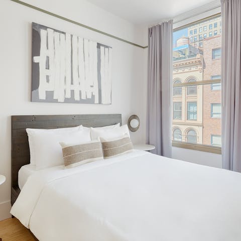 Sink into your bed after a long day, streaming your favourite show on the TV through Chromecast