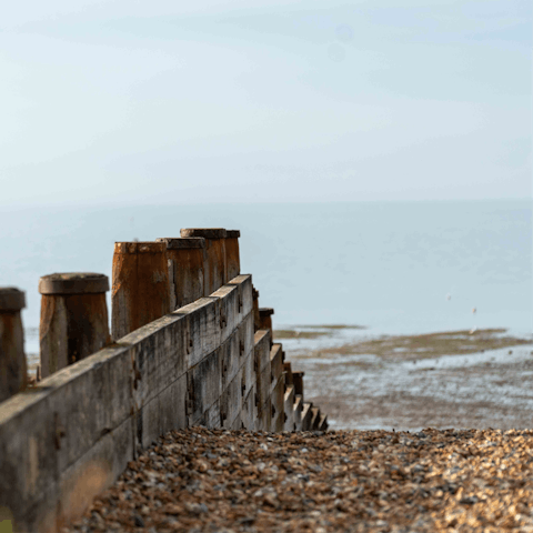 Pack a picnic and skip down to Ramsgate Main Sands, just fifteen minutes from your doorstep