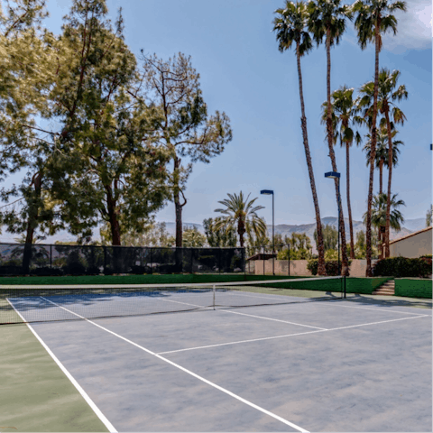 Get active in your own tennis court