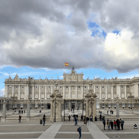 Marvel at the architectural delights of the Royal Palace