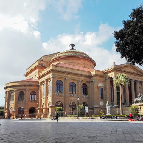 Explore the historic sights of Sicily, just a ten-minute drive from home