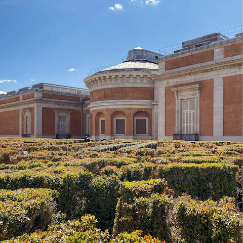  Visit The Prado Museum, a twelve-minute stroll from your doorstep