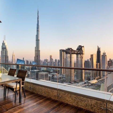 Experience the awe and wonder of Dubai from this home near the World Trade Centre