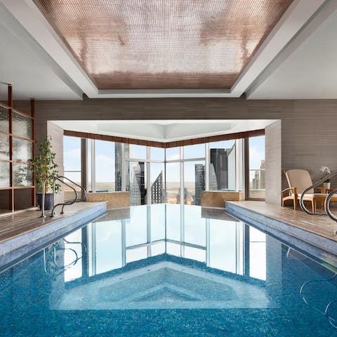 Immerse yourself in the idyllic sanctuary of the resident spa