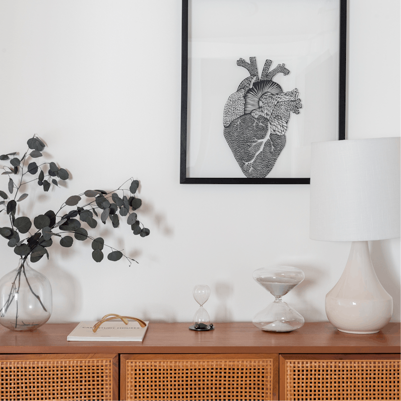 The host's eye for design