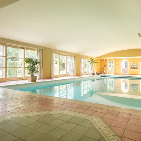 Start your morning with an energising swim in the indoor pool