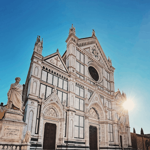 Base yourself in Piazza Santa Croce, right on your doorstep