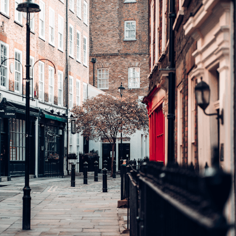 Explore London's historic backstreets