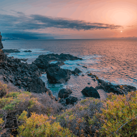 Explore Tenerife's stunning northern coastline – perfect for sunsets