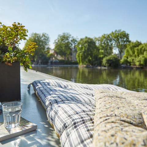 Soak up some sun on the rooftop deck