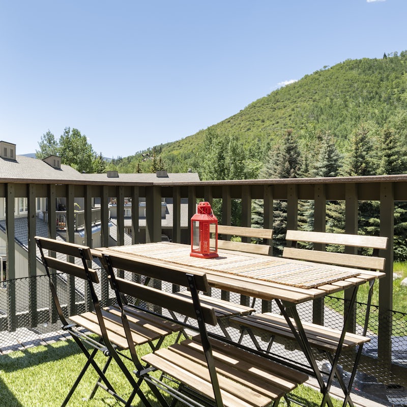 Soak up your picturesque surroundings with a cup of cocoa on the balcony