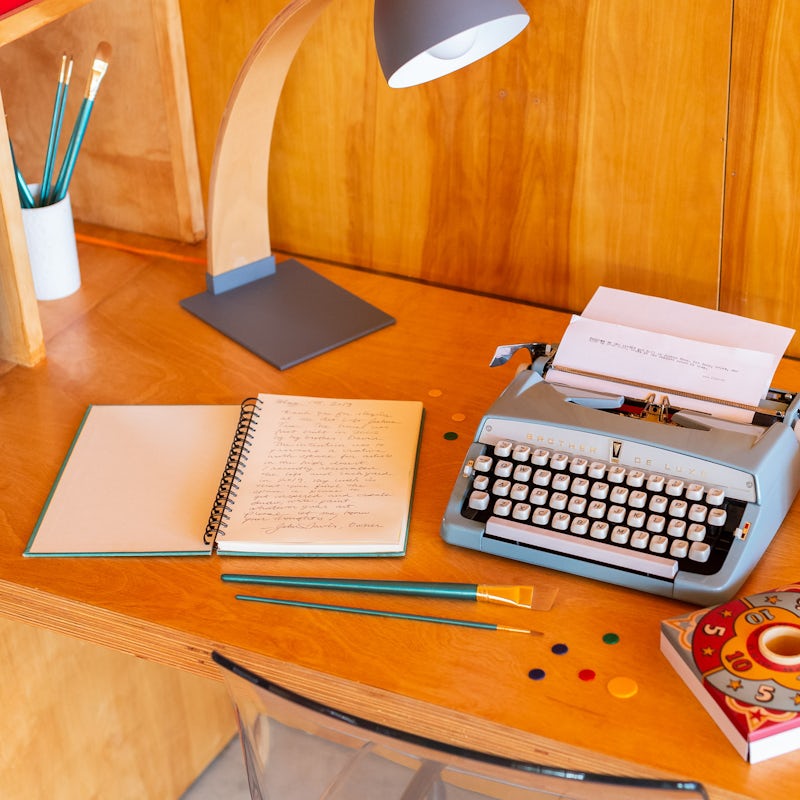 Get creative in the artist's studio