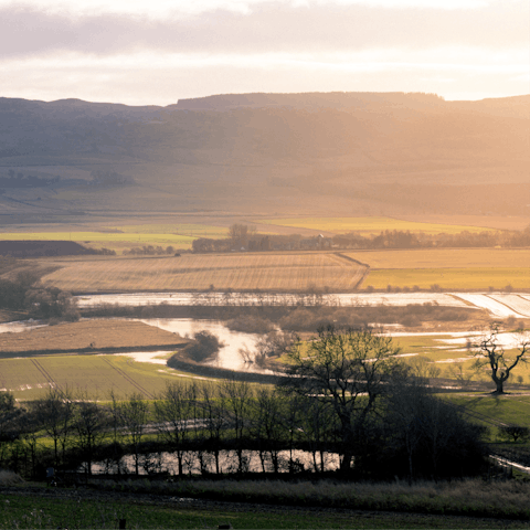 Stroll along the River Tay or hike up Kenmore Hill, right on your doorstep