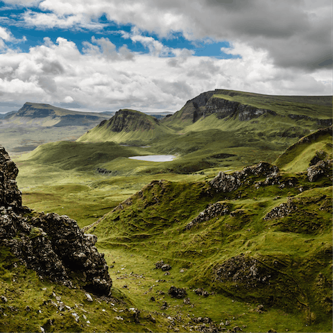 Explore the Isle of Skye including Dunvegan, just under 15 kilometres away