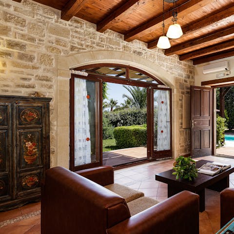 Enjoy the magic of island living from this traditional home