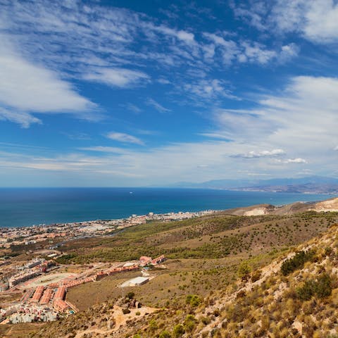 Stay in a quiet, hilly spot on the Costa del Sol