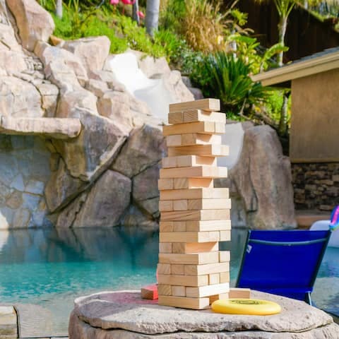 Get some poolside games going 