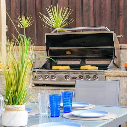Grill up an outdoor feast for the whole family
