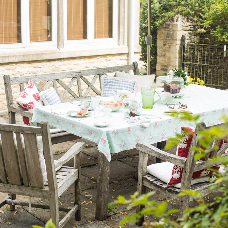Afternoon tea in the back garden