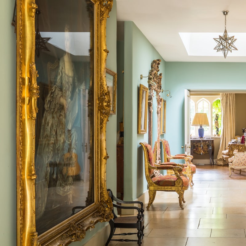 Wander the hallways filled with art