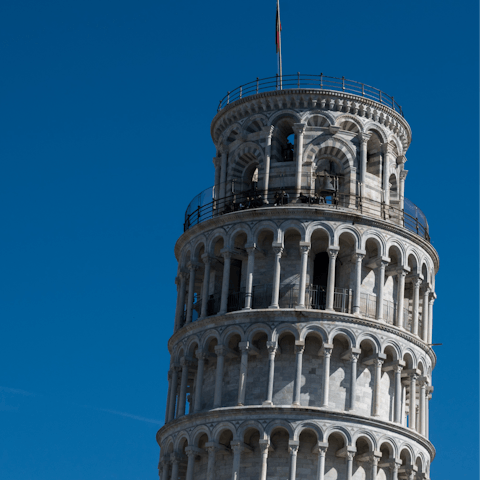 Explore all of the attractions in Pisa, 12 kilometres away 