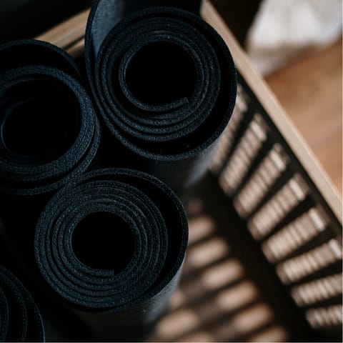 Grab a yoga mat and start the day with a gentle flow