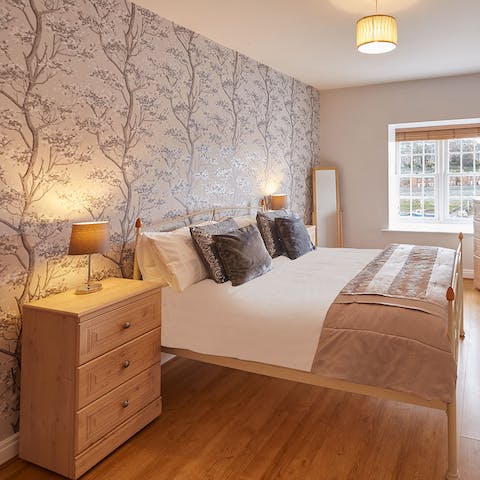 Wake up in your comfortable bedroom, ready for a day exploring North Yorkshire