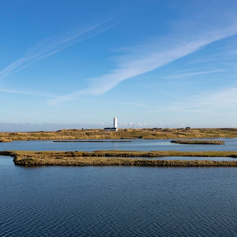 Feel inspired by the beauty of the South Walney Nature Reserve