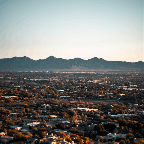 Explore the heart of Phoenix, a short drive away