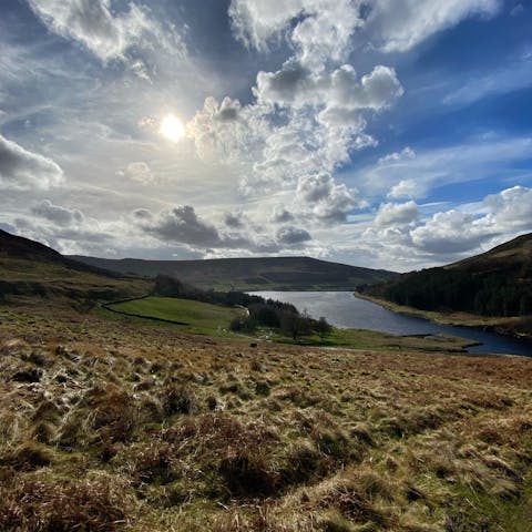 Drive fifteen minutes to the Peak District National Park