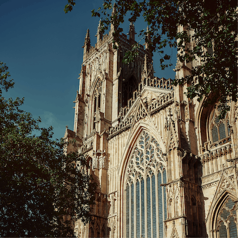 See one of the largest cathedrals in Northern Europe, only eighteen minutes away on foot