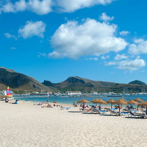 Sun yourself on Mallorca's powder-soft sand beaches